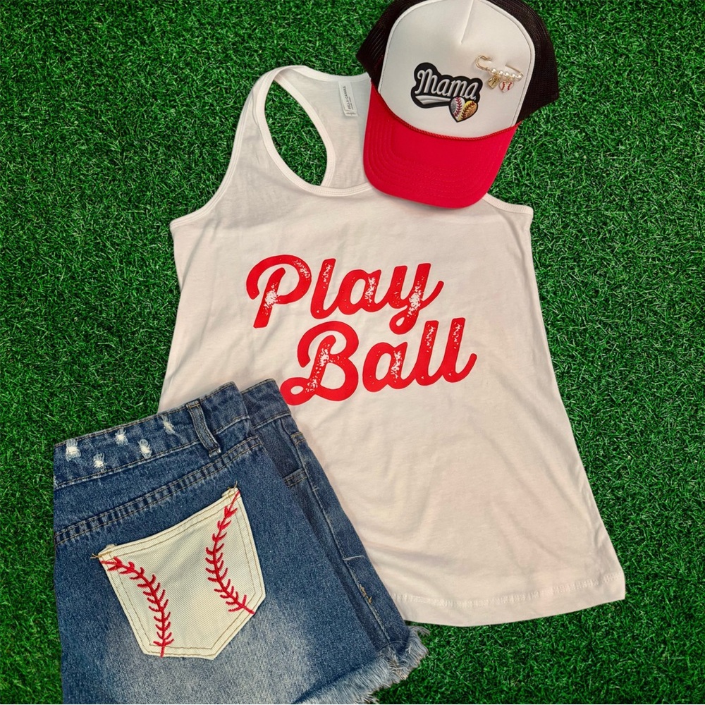 Play Ball Tank Top